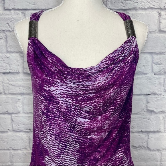 UNLISTED by Kenneth Cole Cowl Neck Sleeveless Dress Top Size Small - Picture 3 of 11